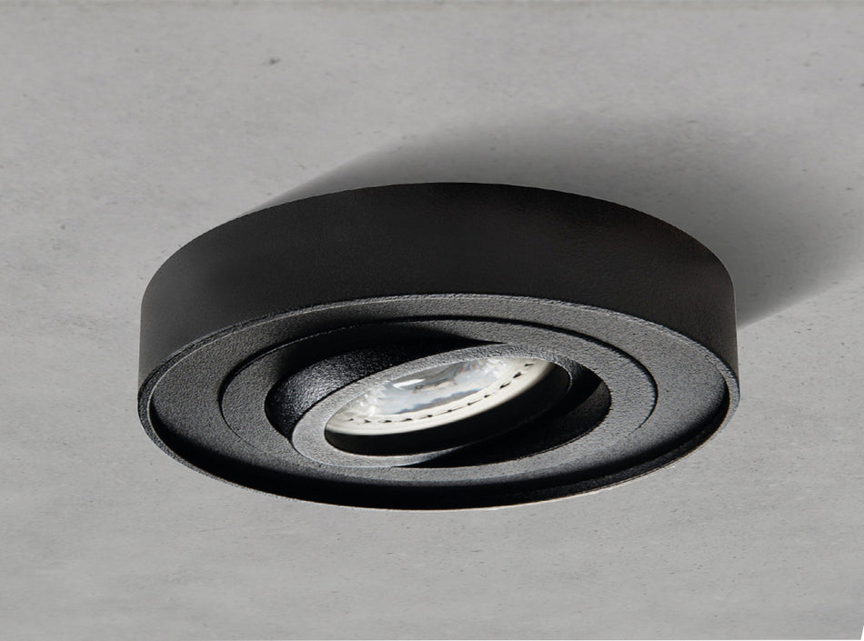 LED Einbaustrahler inkl. GU10 Fassung | Rund Ø96mm | Aluminium | IP20 | 230V | MINI MIDI