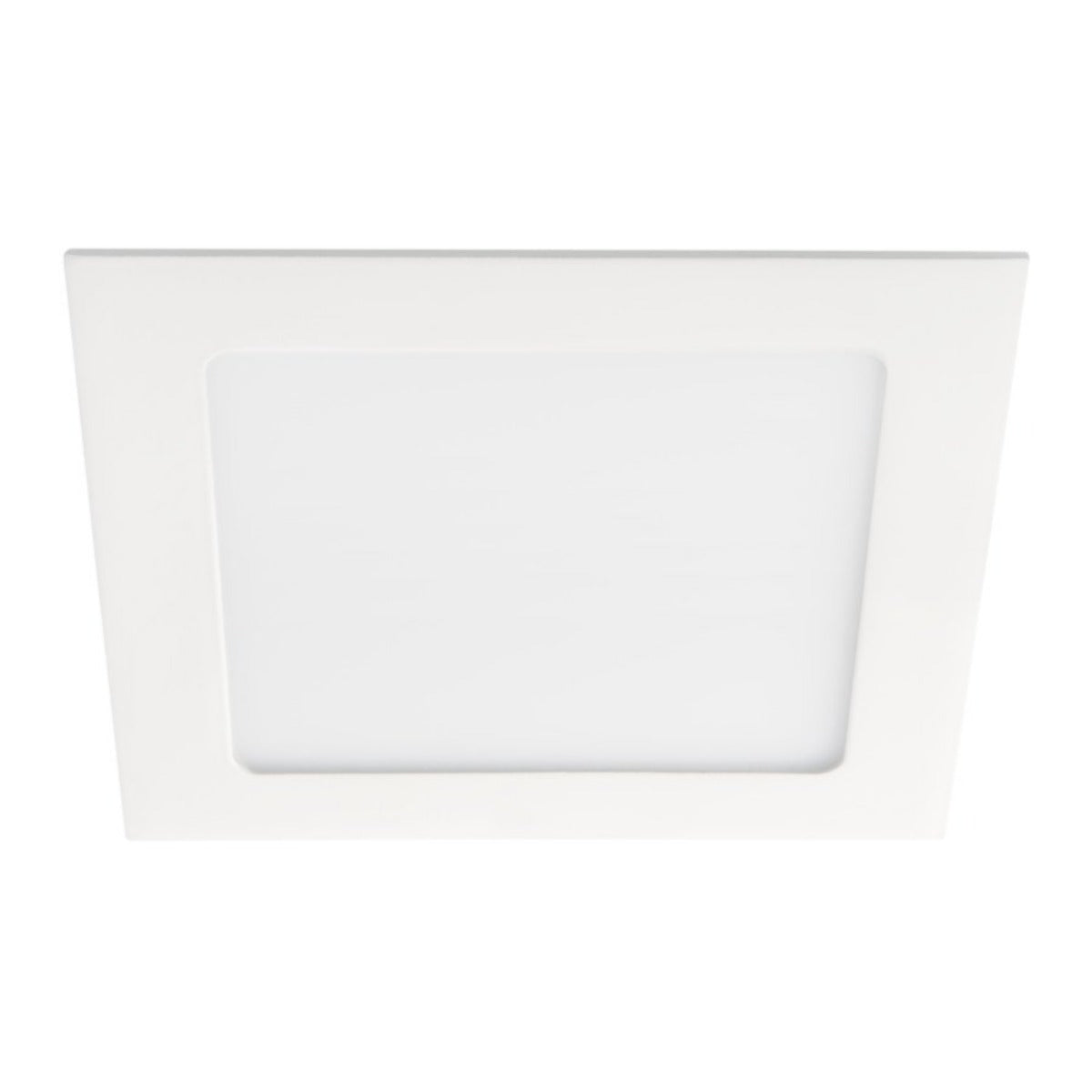 LED recessed ceiling light made of aluminum square 170mm x 170mm IP44/20 12W 230V