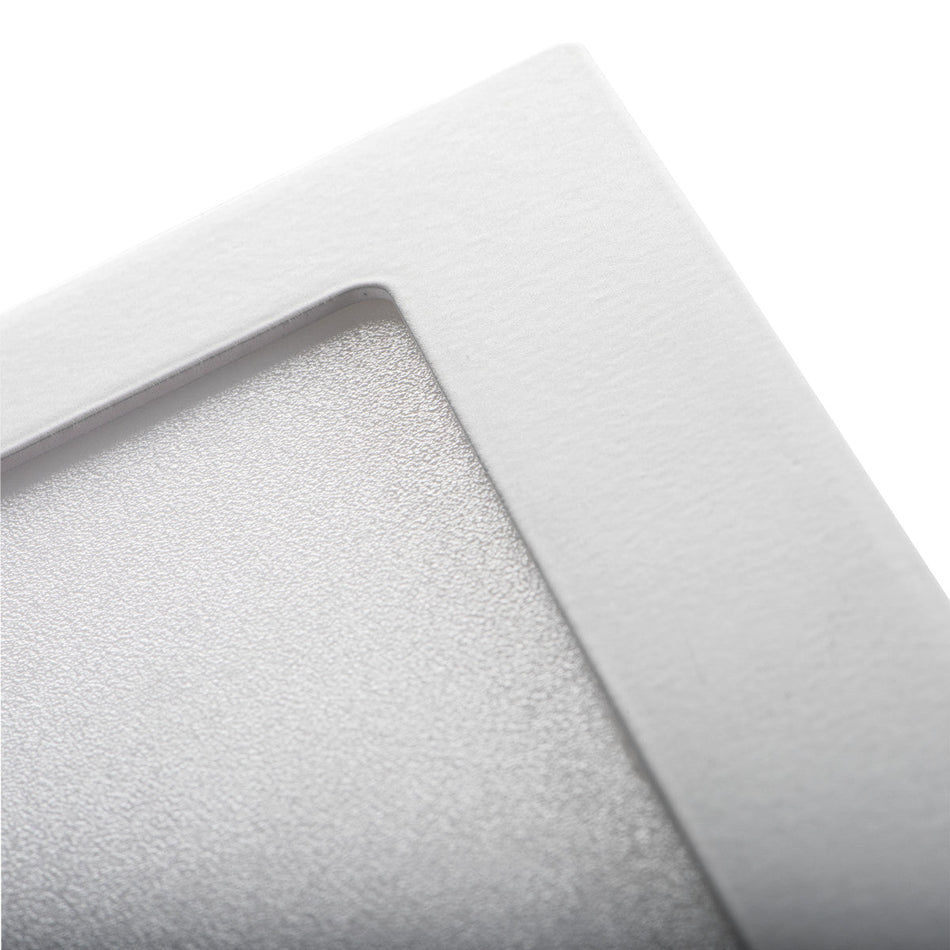 LED Deckeneinbauleuchte Einbauleuchte aus Aluminium Eckig 120mm x 120mm IP44/20 6W 230V