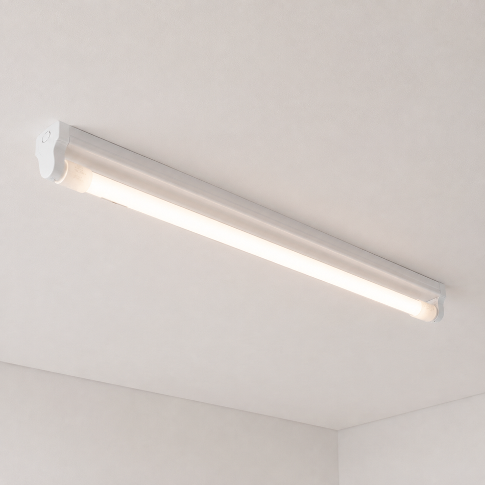LED under-unit light, ceiling light tube T8 / white / IP20 / G13 / 230V 