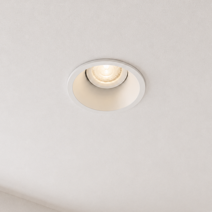 Spot encastrable aluminium rond Ø103 IP20 GU10 230V