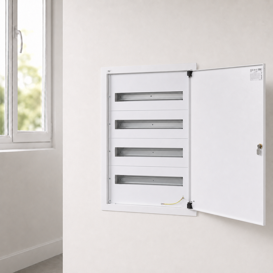 Distribution box metal KP-DB-I-MF-424 4x24P