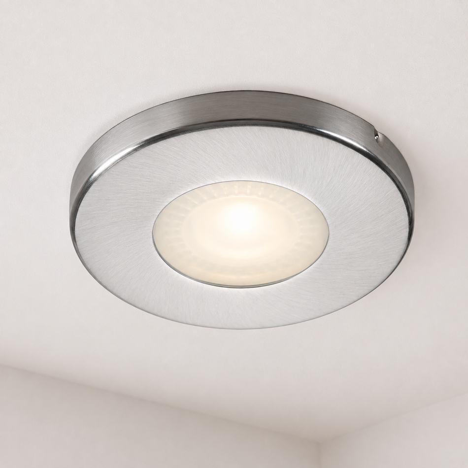 Spot encastrable en Sahl Rond Ø85mm IP44 GU5.3 GU10 12V 230V