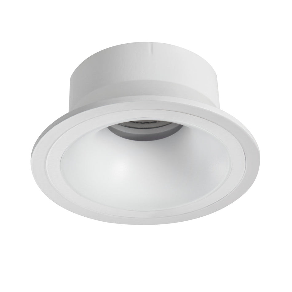 Einbaustrahler aus Aluminium Rund Ø102mm IP20 inkl. GU10 Fassung 230V