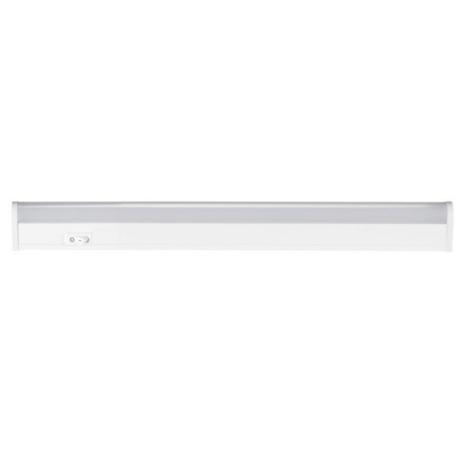 LED Möbelunterbauleuchte inkl. Anschlußkabel und Eurostecker, weiß, 10W neutralweiß / IP20 / 230V