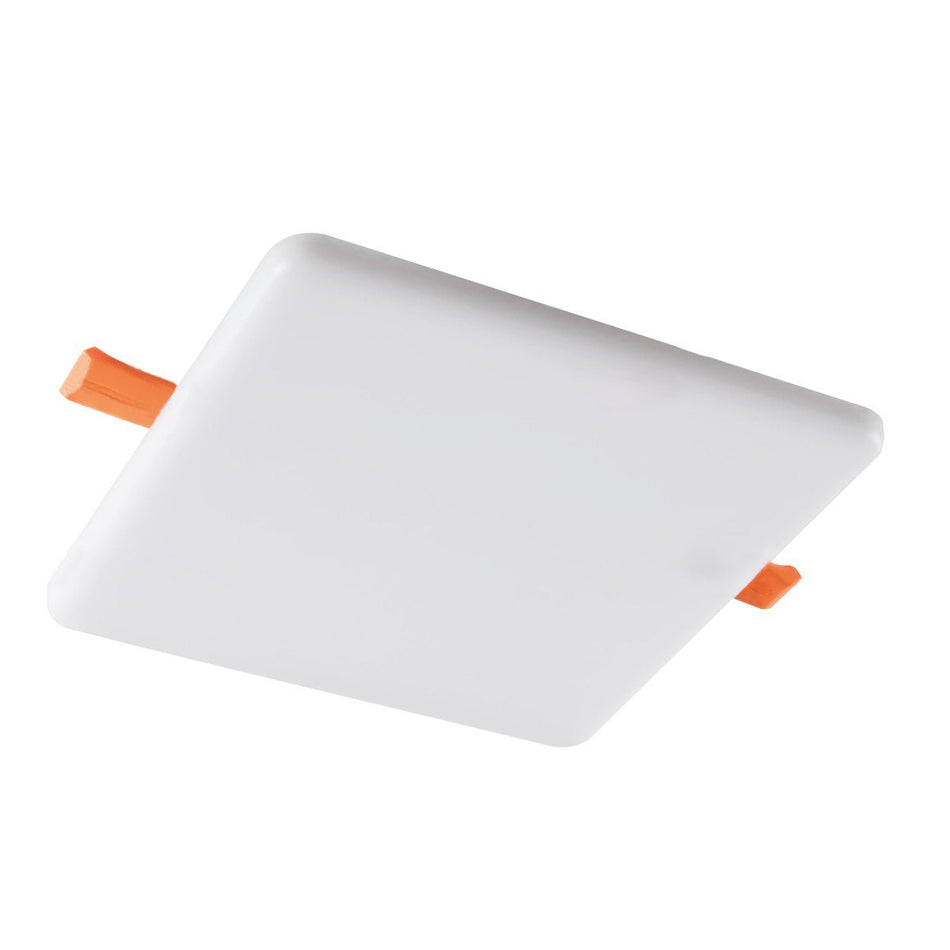 Einbaustrahler aus Aluminium Eckig 76mm x76mm IP65/20 6W 230V