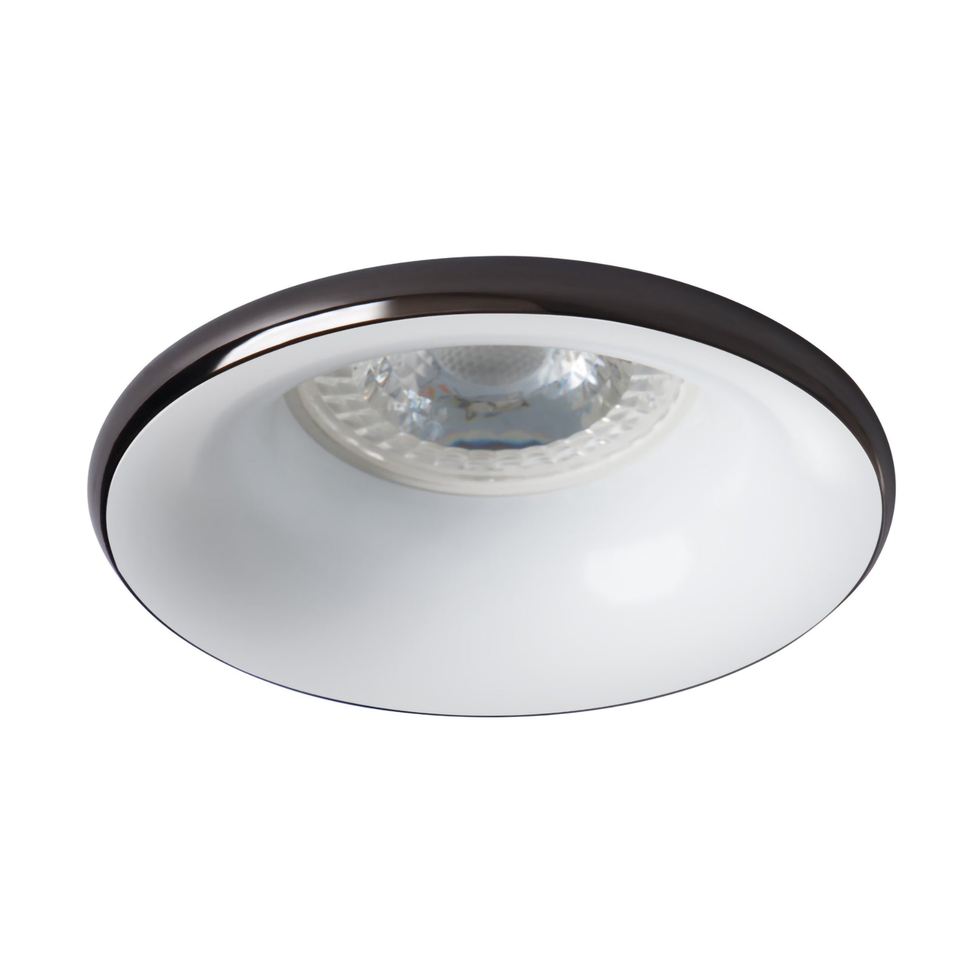 Aluminum recessed spotlight round Ø98mm IP20 GU10 230V 