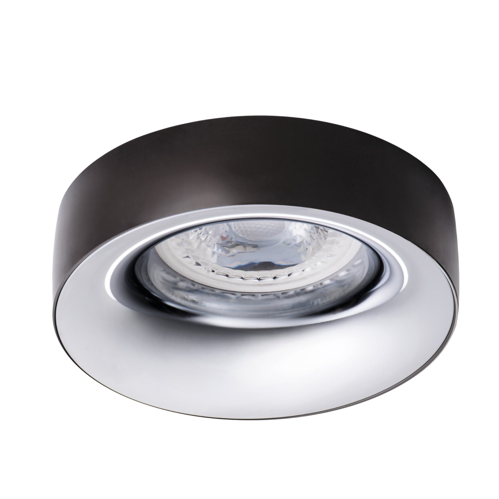 Spot encastrable aluminium rond Ø98mm IP20 GU10 230V