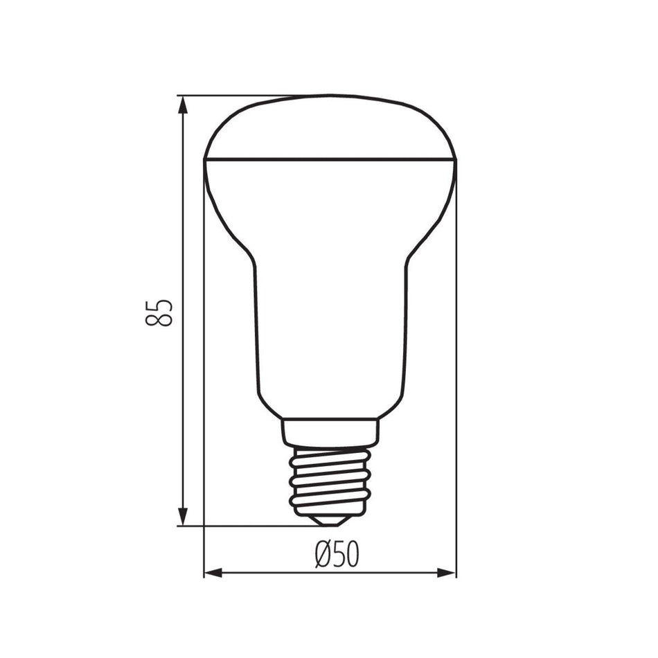 Ampoule LED blanc chaud blanc neutre 6W E14 230V (G)