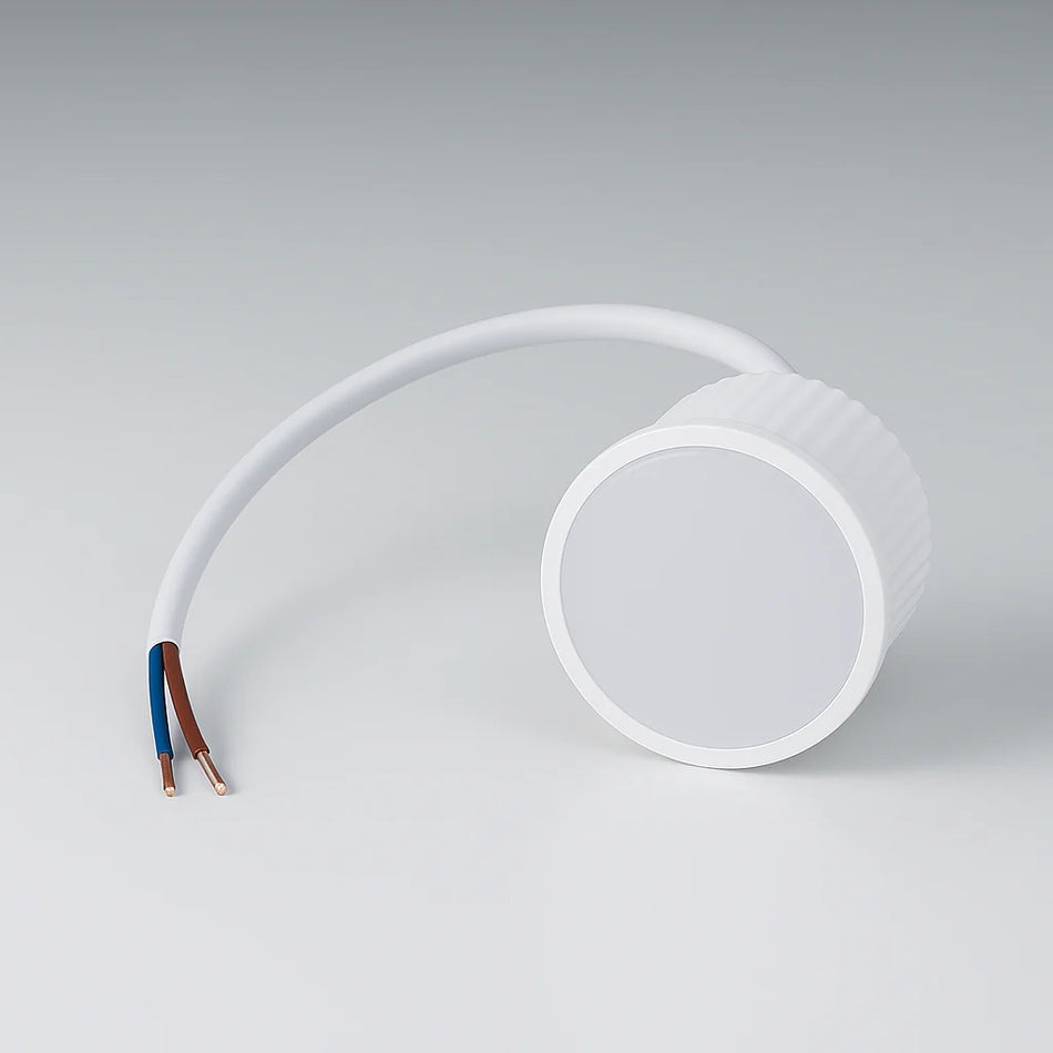 LED Leuchtmittel Coins Dimmbar Modul 5W Extra Flach [nur 25mm Einbautiefe] Warmweiß Neutralweiß 230V