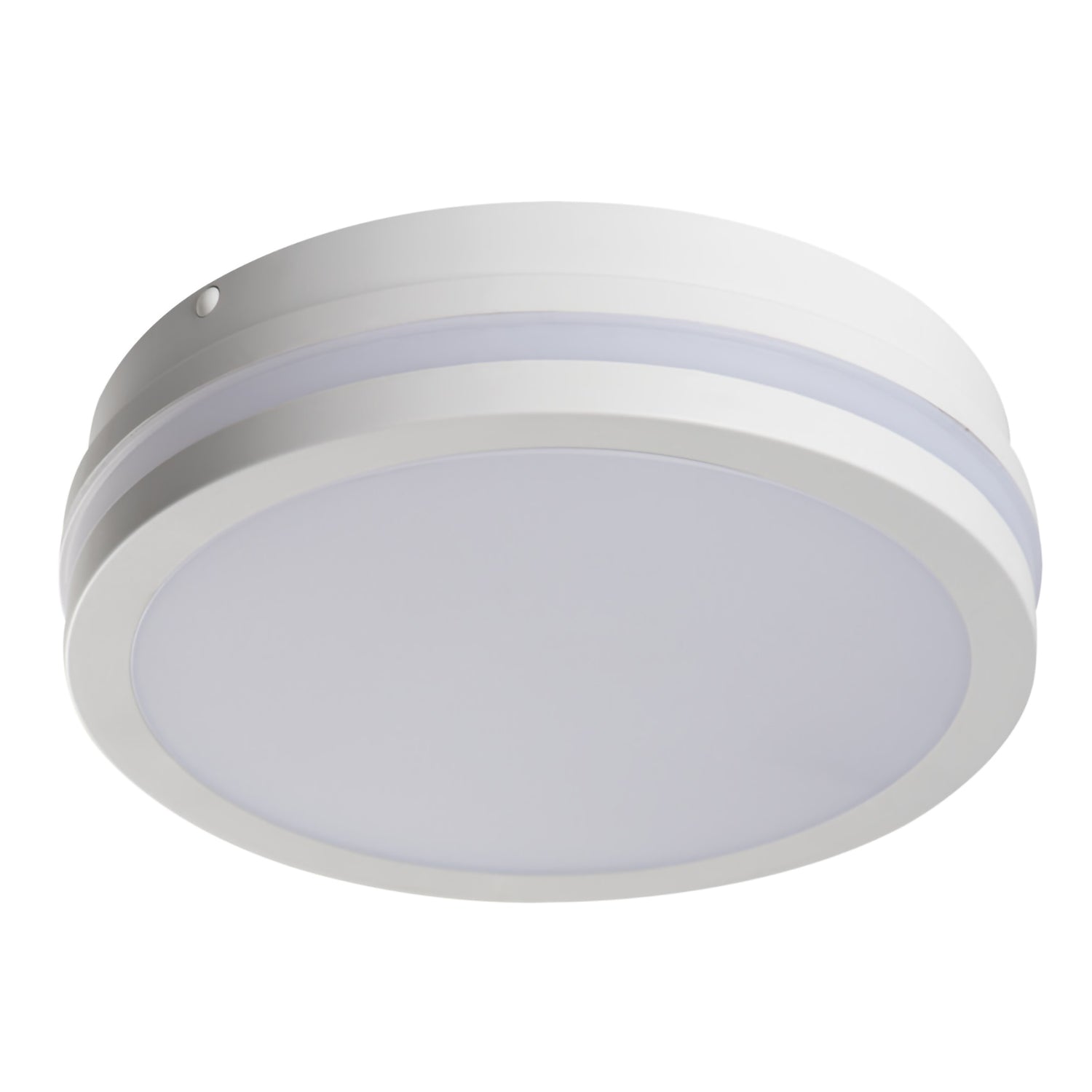 Applique et plafonnier LED pour extérieur dans pièces humides, rond blanc LED 18W blanc neutre IP54 230V