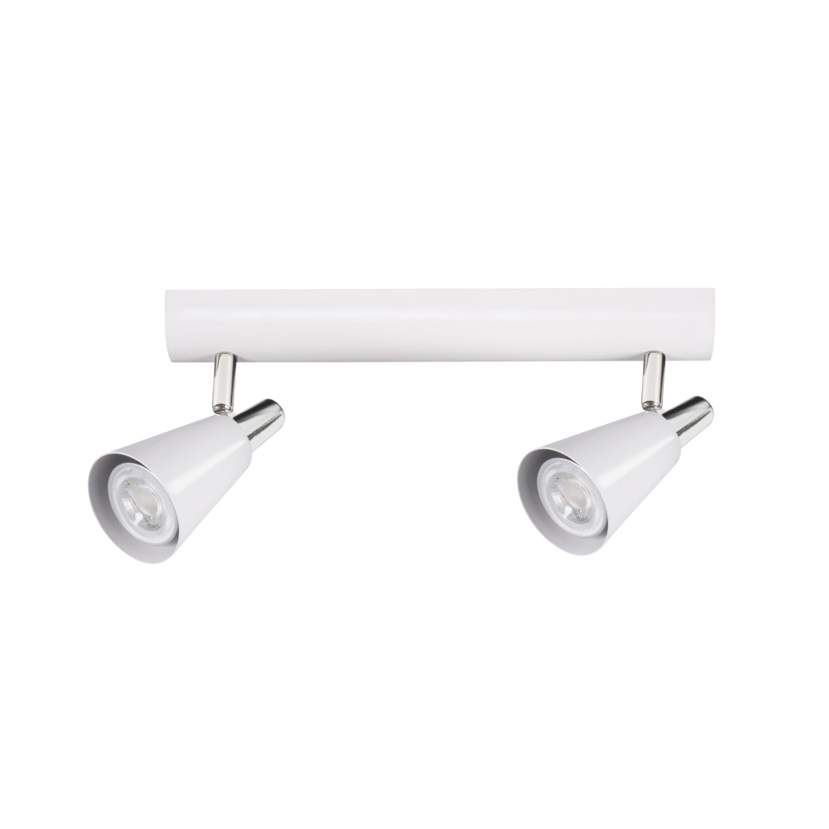 Plafonniers 2 lampes, orientables horizontalement et verticalement IP20 230V GU10