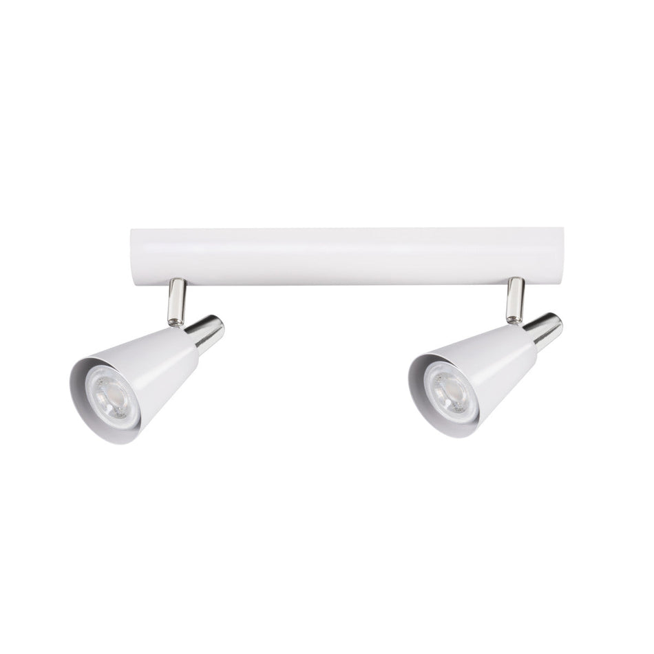 Deckenleuchten 2-Flammig, horizontal und vertikal einstellbar IP20 230V GU10