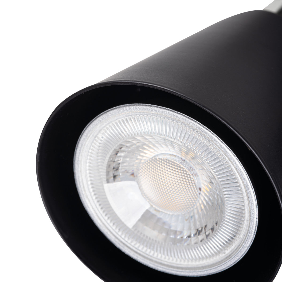 Ceiling lights 3-bulb horizontally and vertically adjustable black or white GU10 IP20 230V 