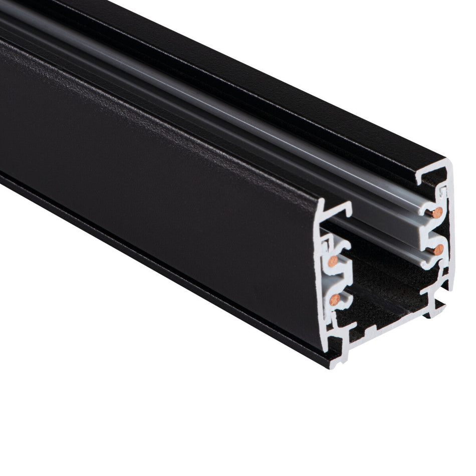 SLV 175020 S-TRACK 3-Phasen Stromschiene 2m schwarz Aufbauschiene SLV 175020 S-TRACK 3-Phasen Stromschiene 2m schwarz Aufbauschiene