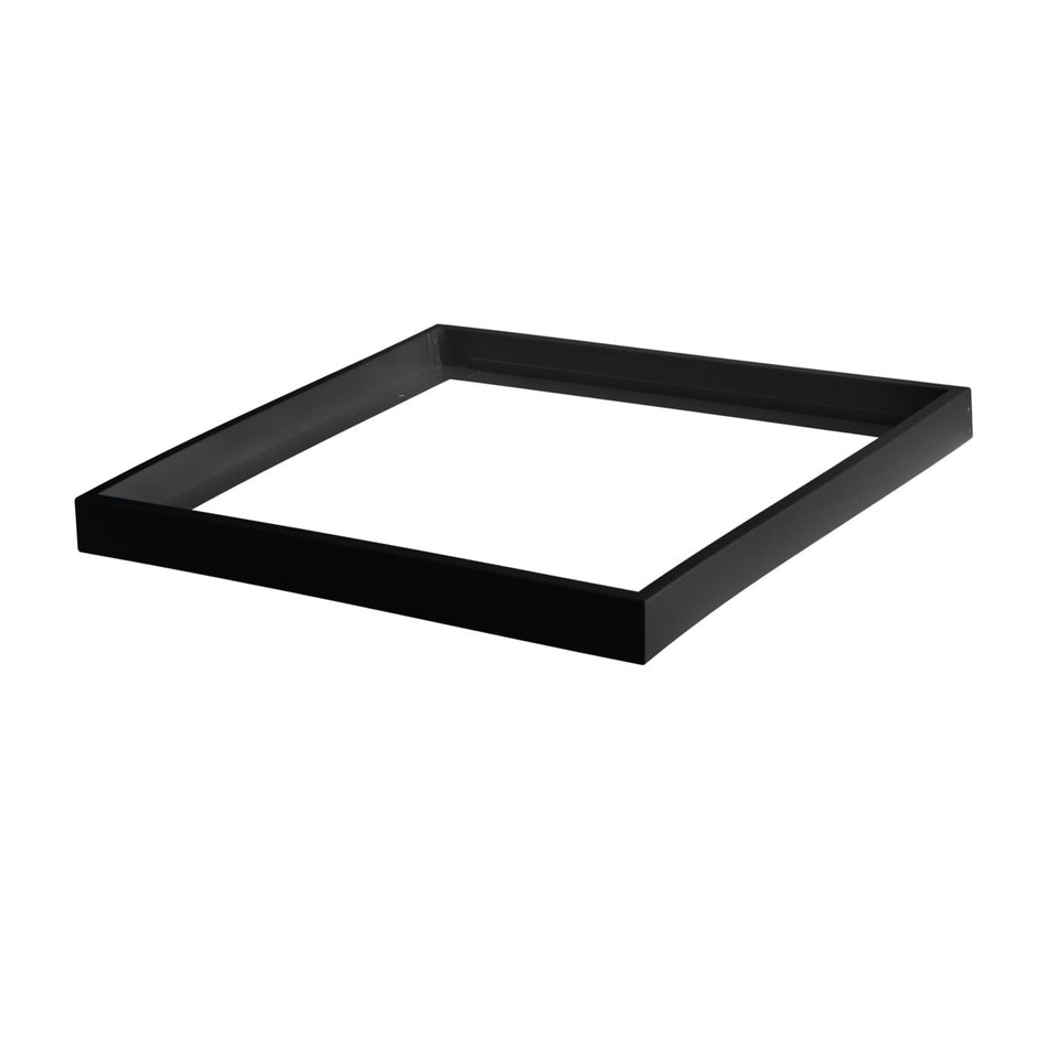 Montagerahmen für LED Panel | 620x620 | Schwarz | Aluminium | ADTR-H 6262 B