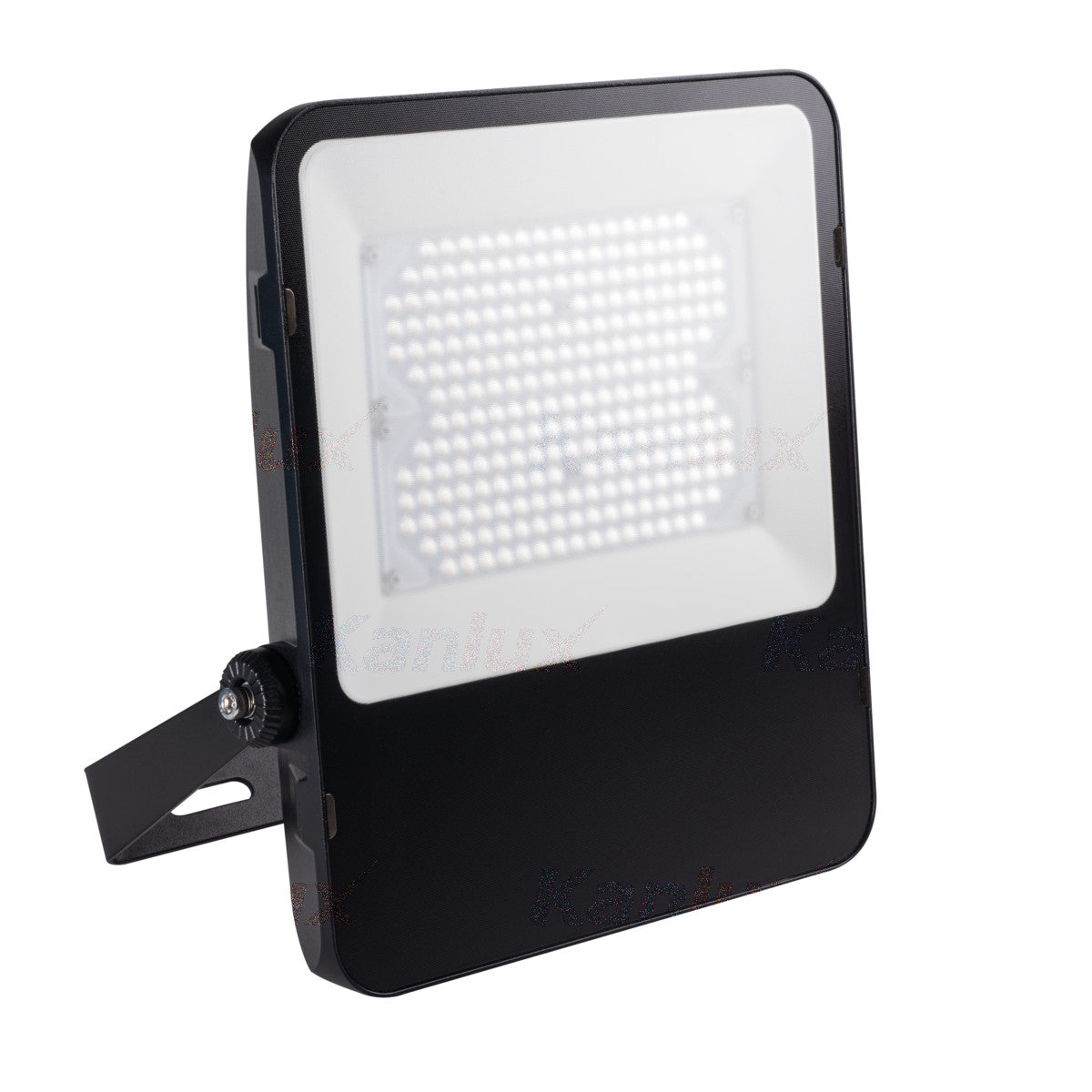 LED outdoor spotlight black asymmetrical neutral white 100W / 150W / 200W IP65 230V (E) 