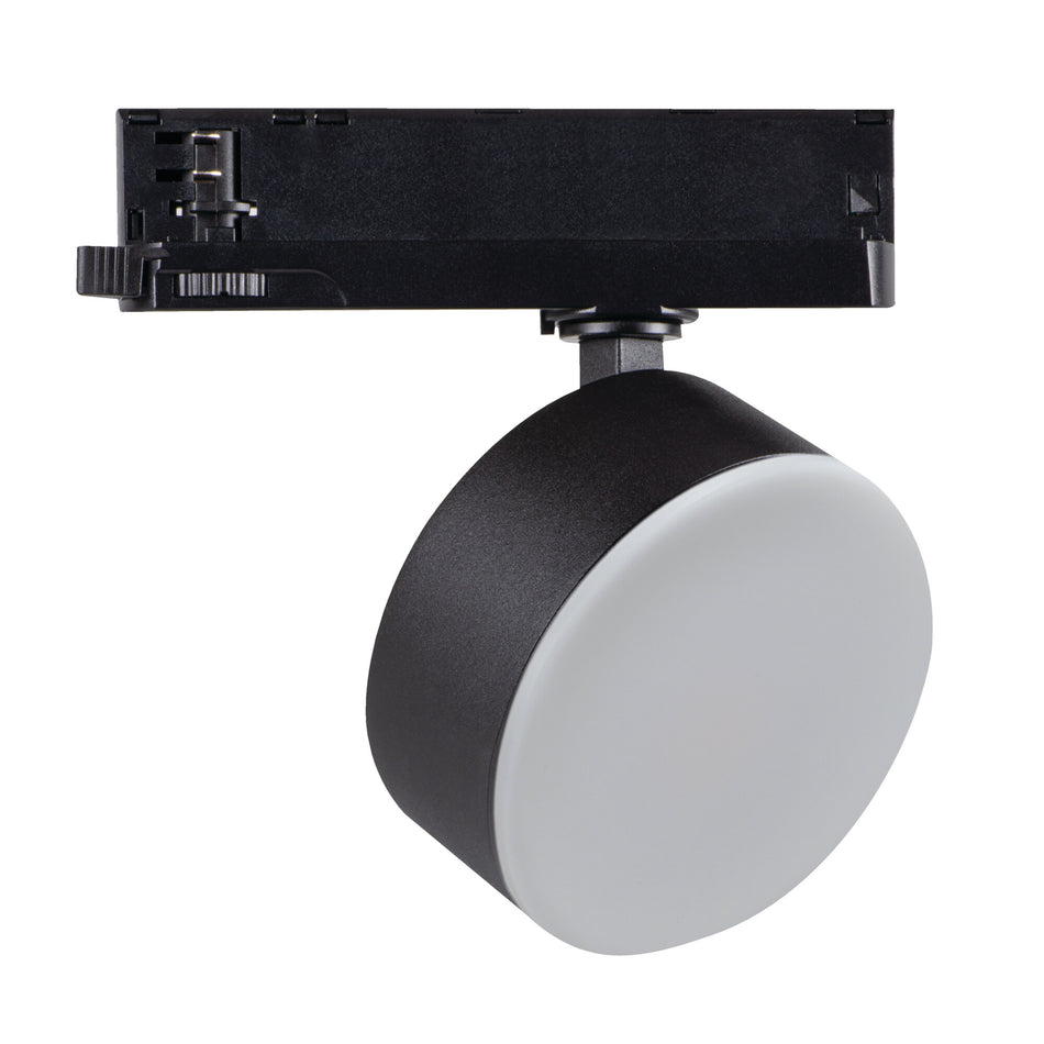 Spot LED sur rail triphasé BTLW LED noir blanc chaud blanc neutre 18W