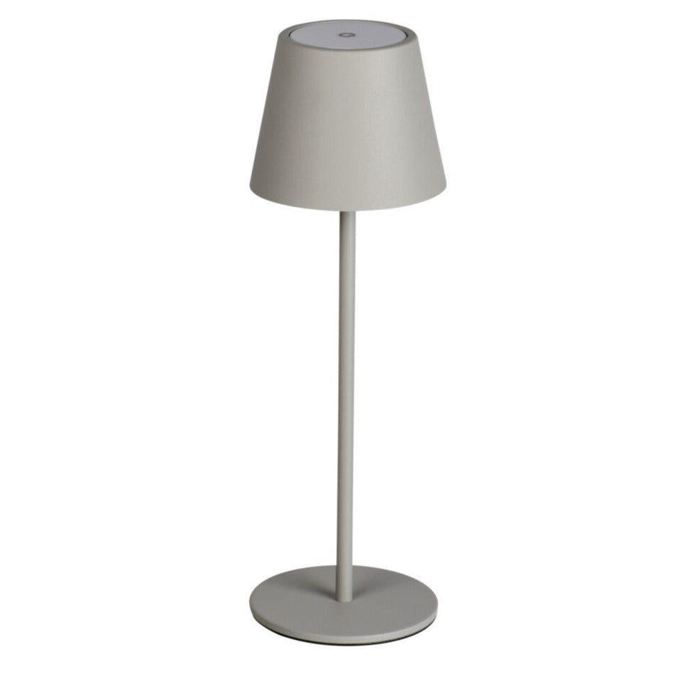 LED table lamp | for indoor and outdoor use | Grey | IP54 | Weatherproof | Modern design