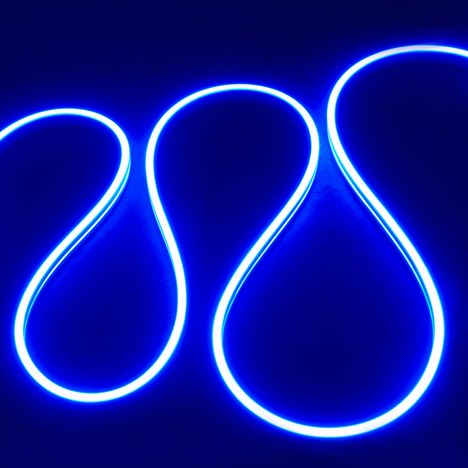 Flexibler Neon LED Streifen 24V IP65 – Gleichmäßiges Licht, wasserdicht, 5m – Kaltweiß, Warmweiß, Neutralweiß & Blau