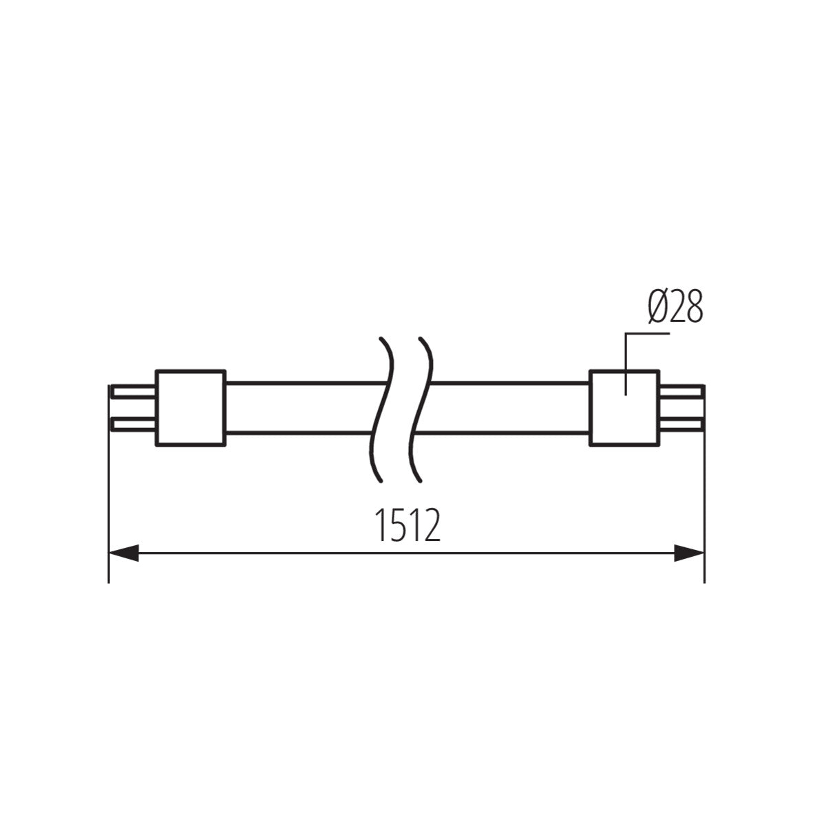 5x 10x 25x Set LED Leuchtmittel T8 22W 1512mm Neutralweiß