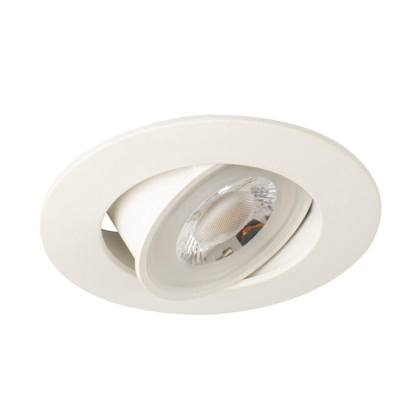 LED Einbaustrahler extra-flach 4,8W Warmweiß Neutralweiß Schwarz Weiß IP44/IP20 230V