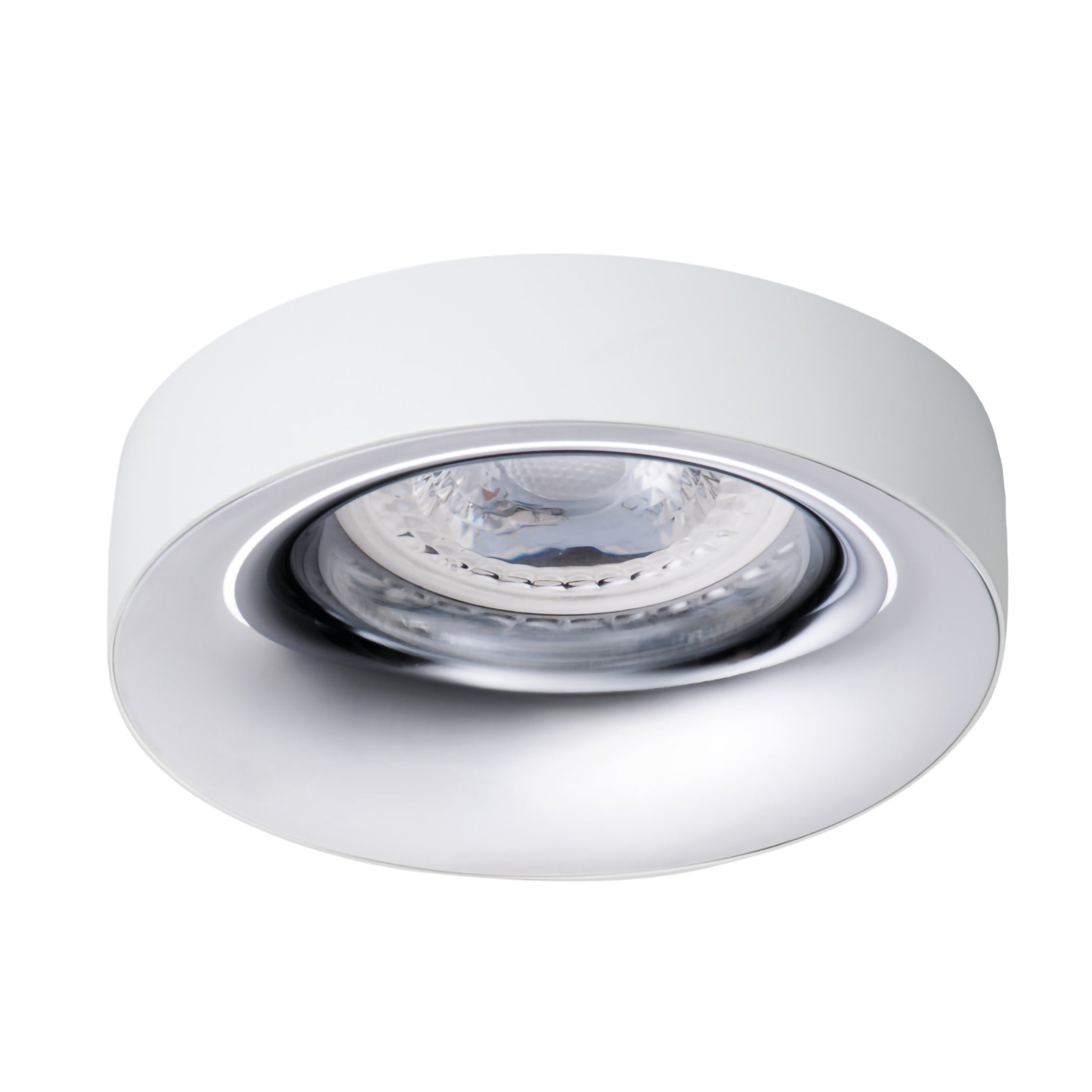 Spot encastrable aluminium rond Ø98mm IP20 GU10 230V