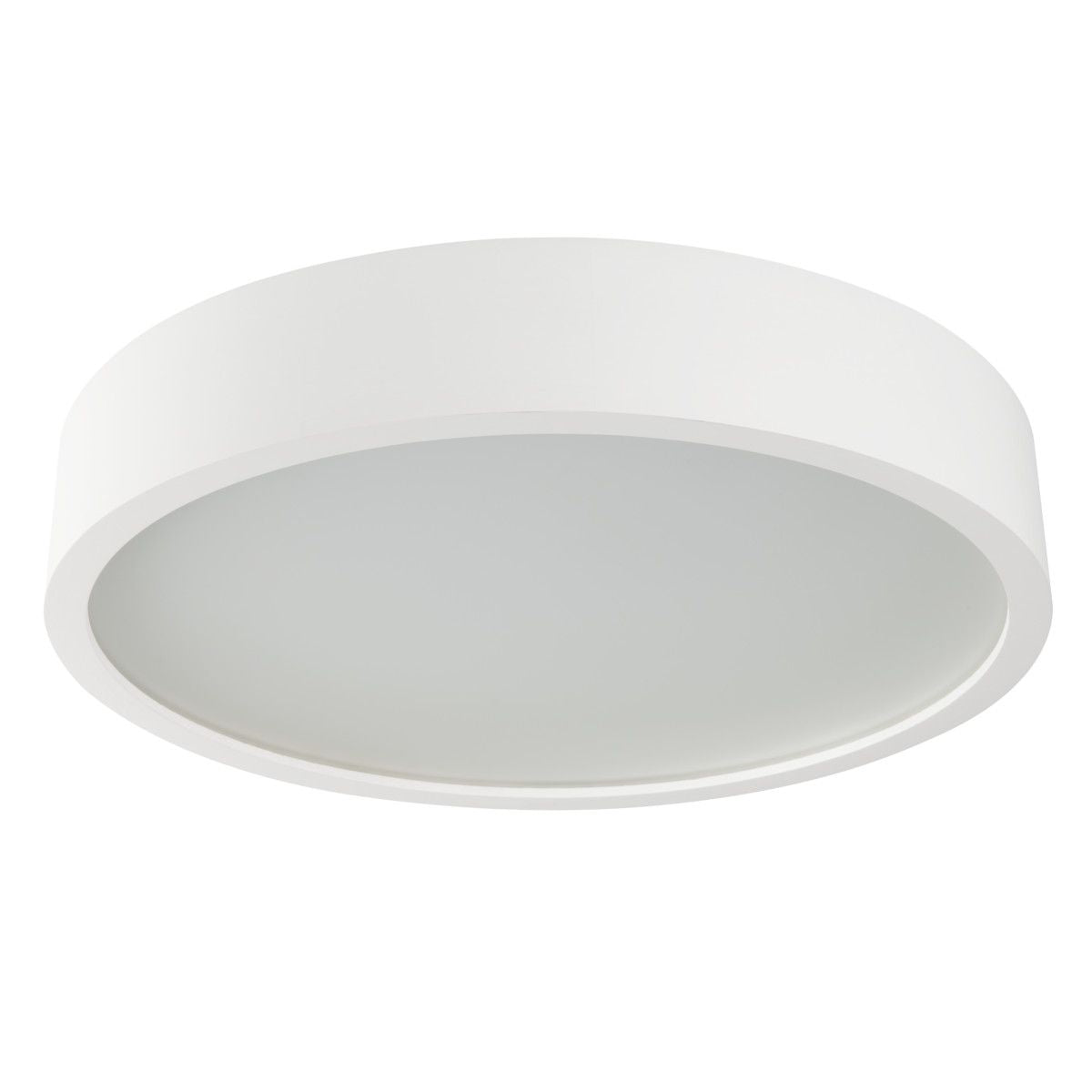 Ceiling light made of wood and satin glass Ø 47.5cm Sonoma Oak Wenge White Matt IP20 E27 230V