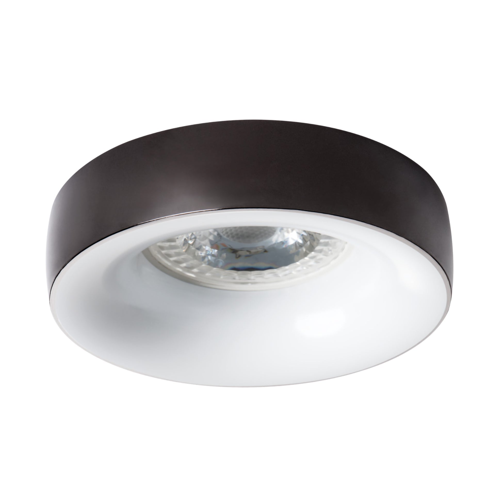 Spot encastrable aluminium rond Ø98mm IP20 GU10 230V