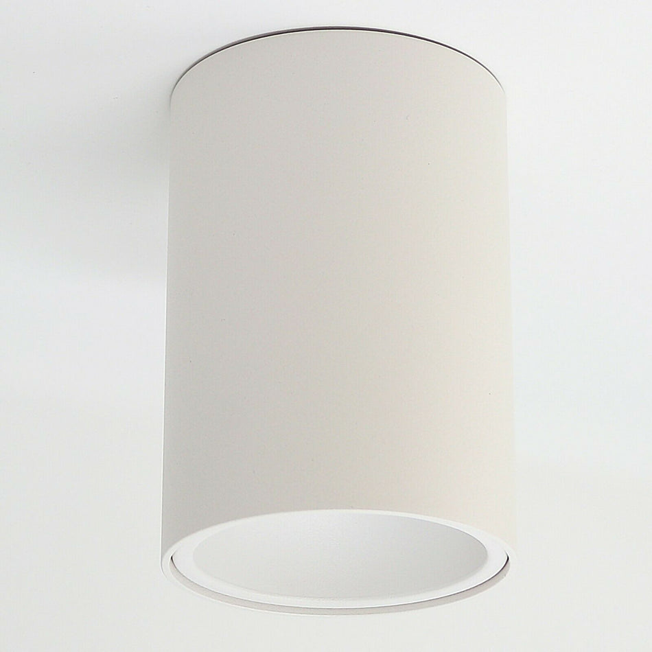 Aufbaustrahler Aufbauleuchte aus Aluminium SUNNY Rund 140mm X Ø97mm IP20 GU10 230V
