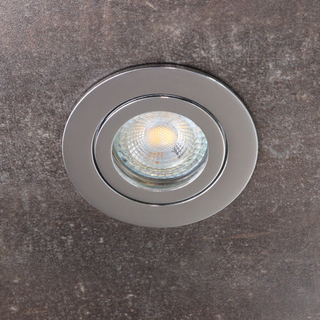 Einbaustrahler DL-54 für Badezimmer und Feuchtrauem VESI Chrom IP44 230V