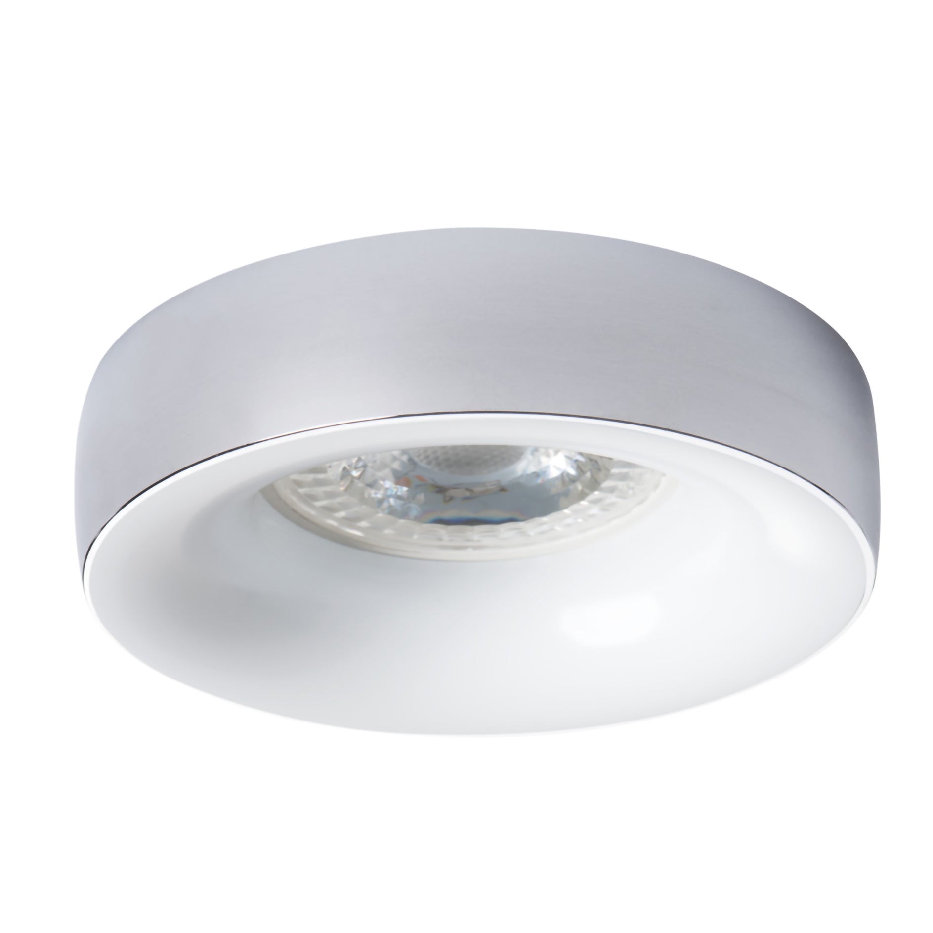 Spot encastrable aluminium rond Ø98mm IP20 GU10 230V