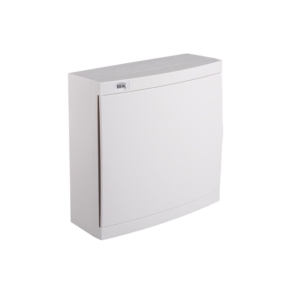 Verteilerkasten weiß 300x109x294, 2x12P IP30 230/400V