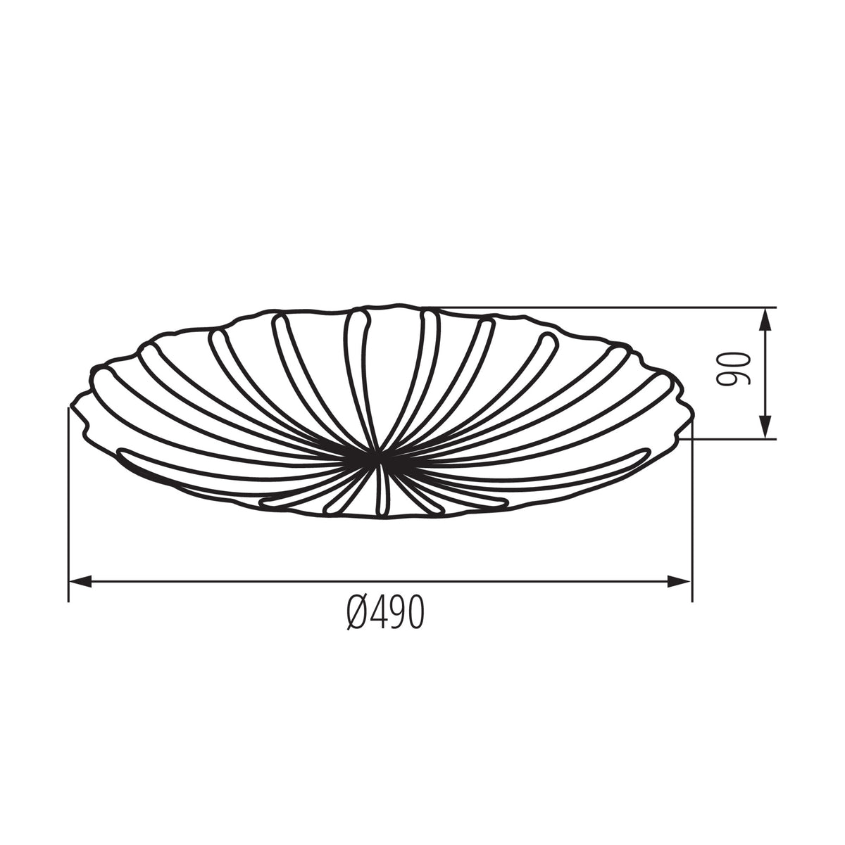 Kanlux BONSA LED 38W CCT Deckenleuchte 90222