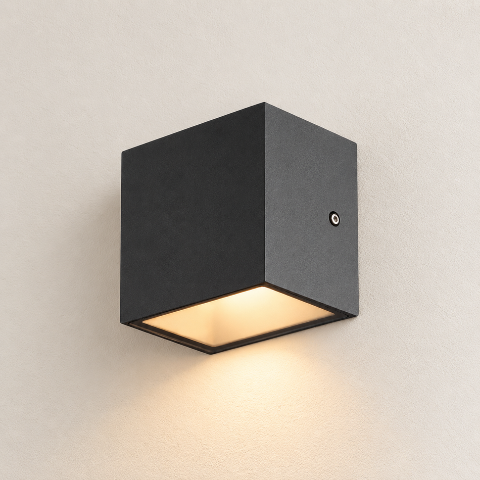 SLV SITRA S LED Außenwandleuchte IP65 6,2W CCT 3000/4000K | Anthrazit/Weiß/Rost | 1005148 / 1005149 / 1005150