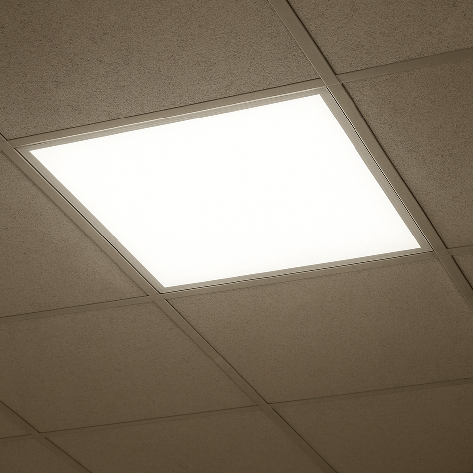 Panneau LED | Remplacement des feux de grille | 28-35 W | 620x620 | Température de couleur de 3000 à 4000 K