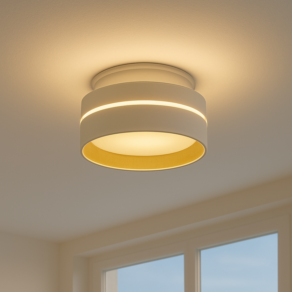 LED Einbaustrahler Oviedo aus Aluminium | Rund | Schwarz Weiß | IP20 | inkl. GU10 Fassung | Dimmbar 230V | direkte und indirekte Beleuchtung | extra-flach