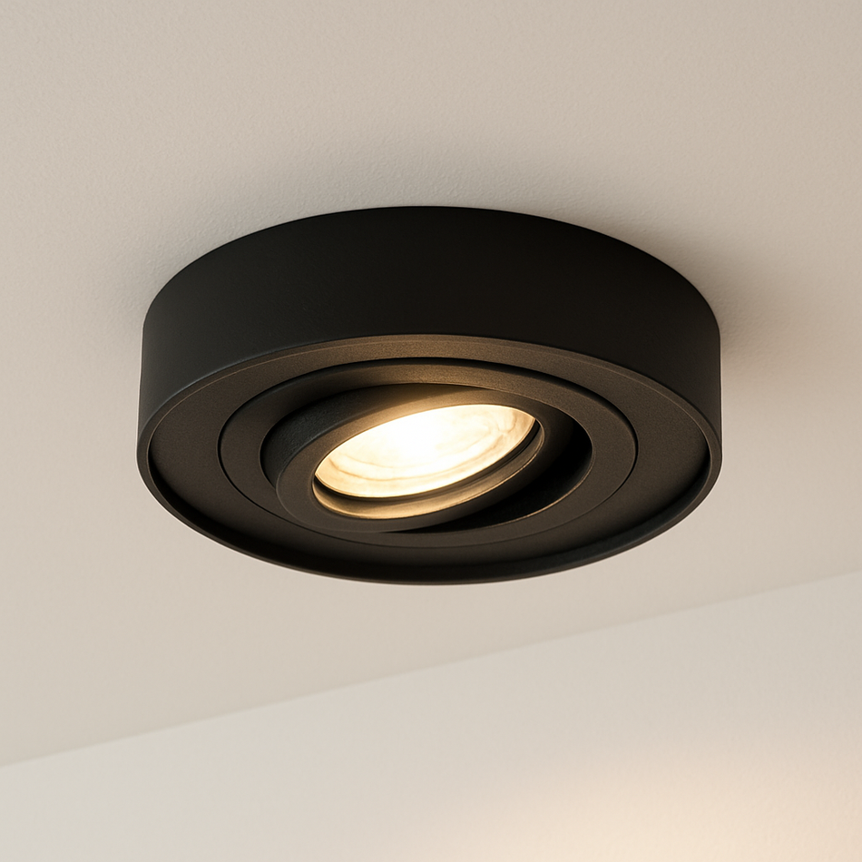 Spot encastré LED avec douille GU10 | Rond Ø96mm | Aluminium | IP20 | 230 V | MINIMIDI