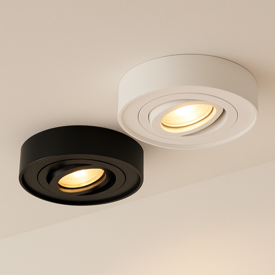 Spot encastré LED avec douille GU10 | Rond Ø96mm | Aluminium | IP20 | 230 V | MINIMIDI