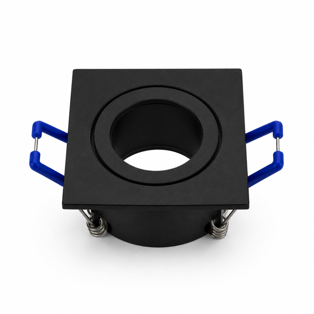 LC Light Einbaustrahler eckig Schwarz Matt E4533-7 Produktansicht