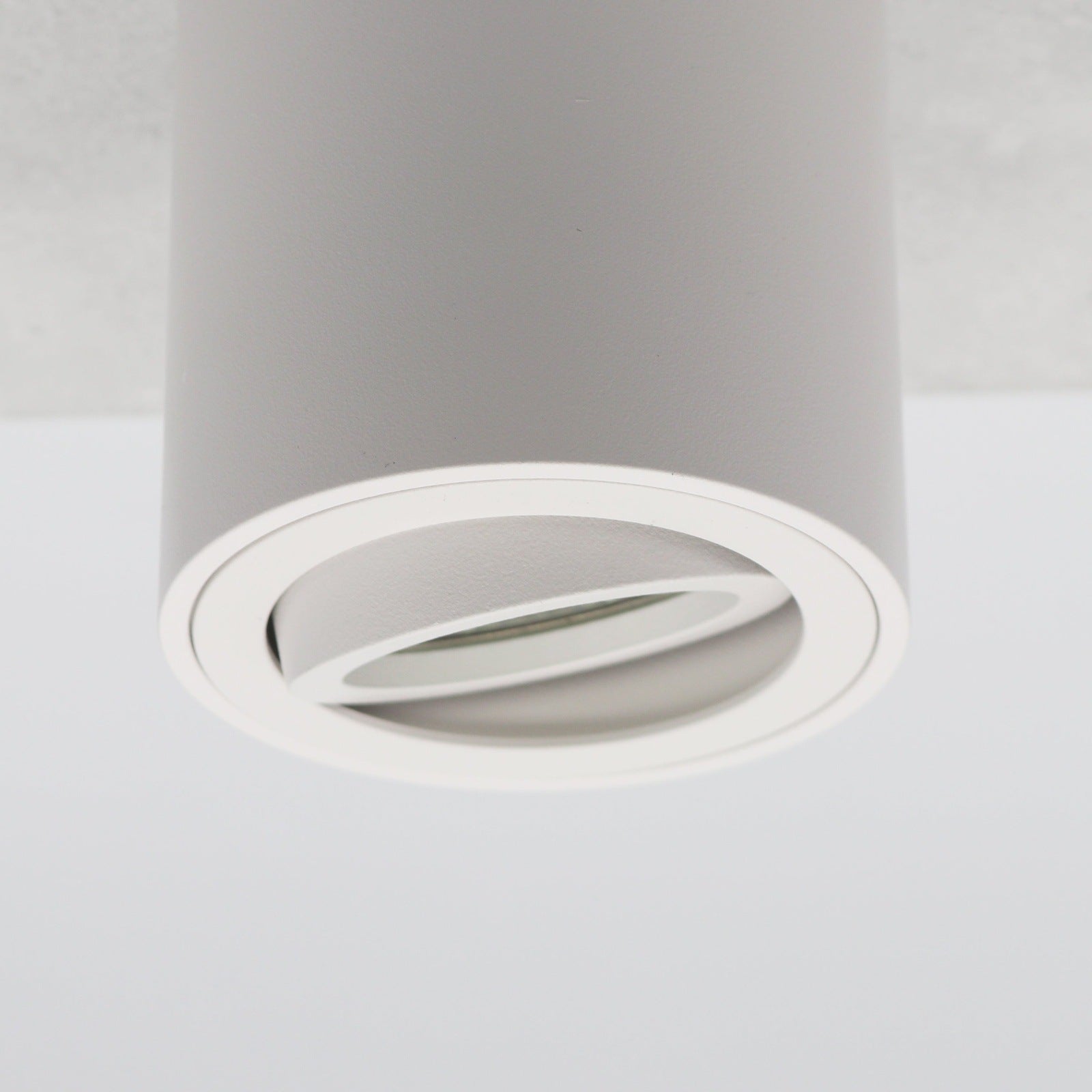 LED surface-mounted spotlight Milano | Round | Aluminium | Matt white | 6W | Warm white | Dimmable | IP20 | GU10 | 230V