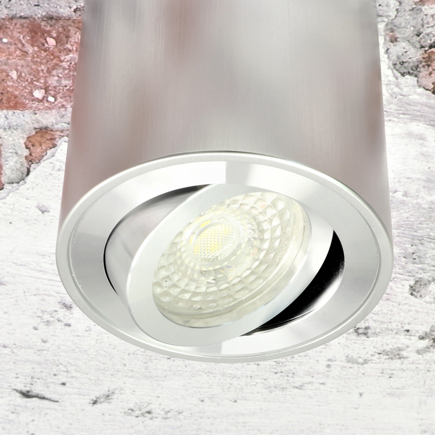 Ceiling light surface-mounted spotlight made of aluminum MILANO-R Round 84mm X Ø80mm IP20 GU10 230V