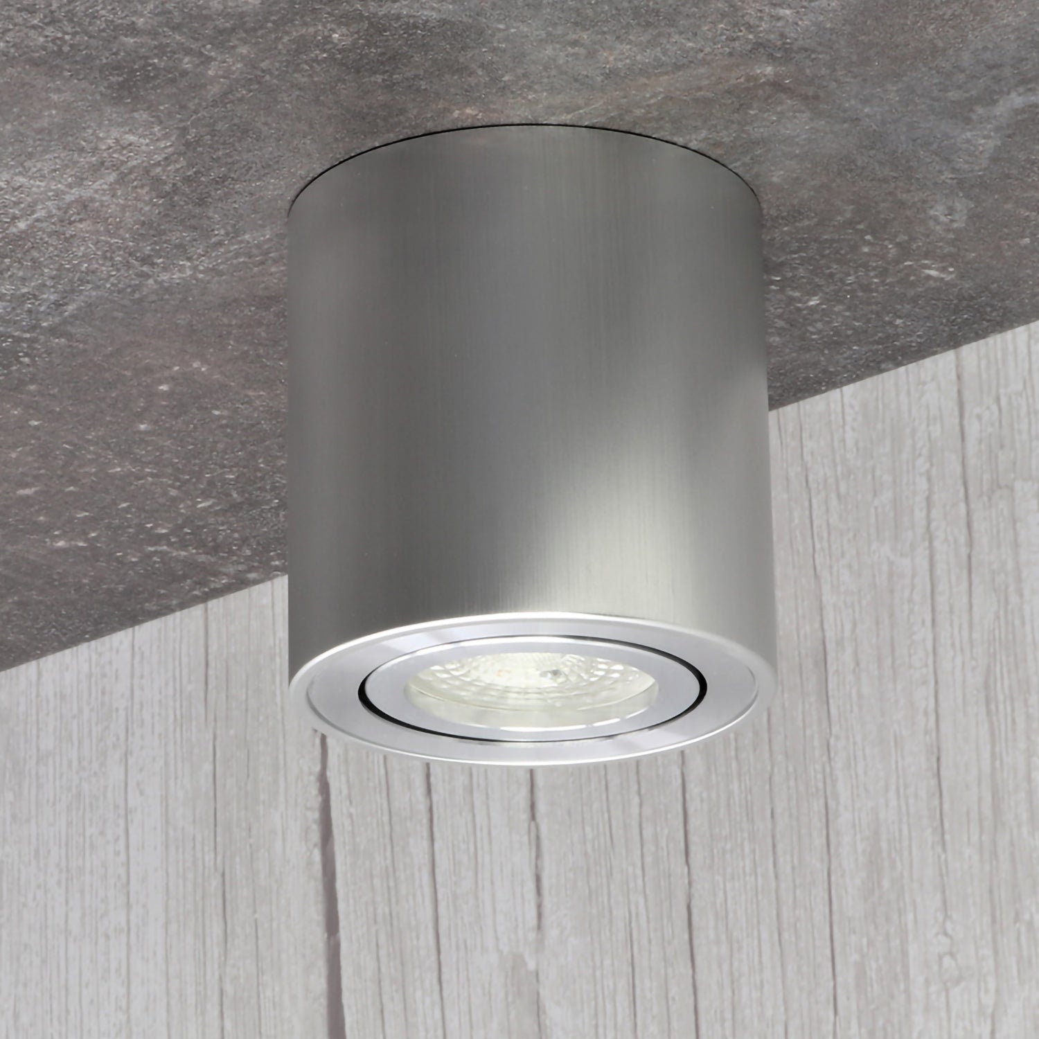 Ceiling light surface-mounted spotlight made of aluminum MILANO-R Round 84mm X Ø80mm IP20 GU10 230V