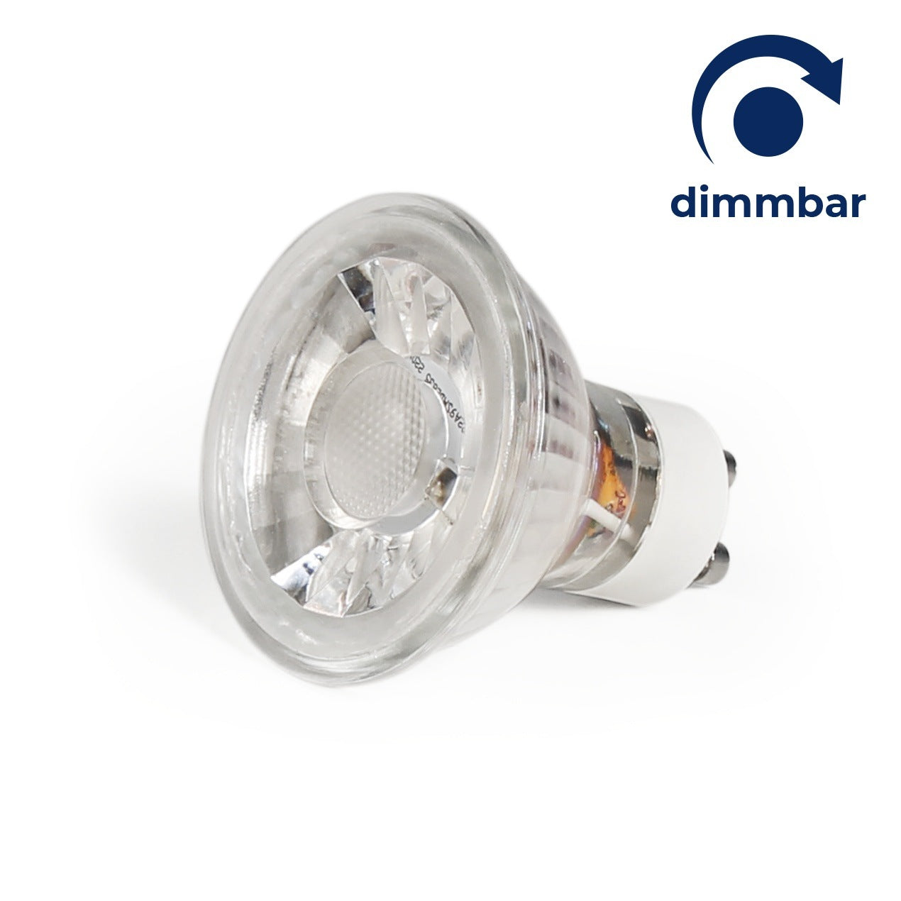 LED Einbaustrahler Star 7W Dimmbar Rund Silber IP44 GU10 230V