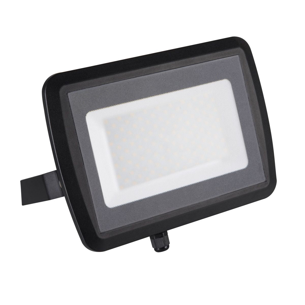 LED outdoor spotlight black, neutral white, 100W IP65 230V (G) 