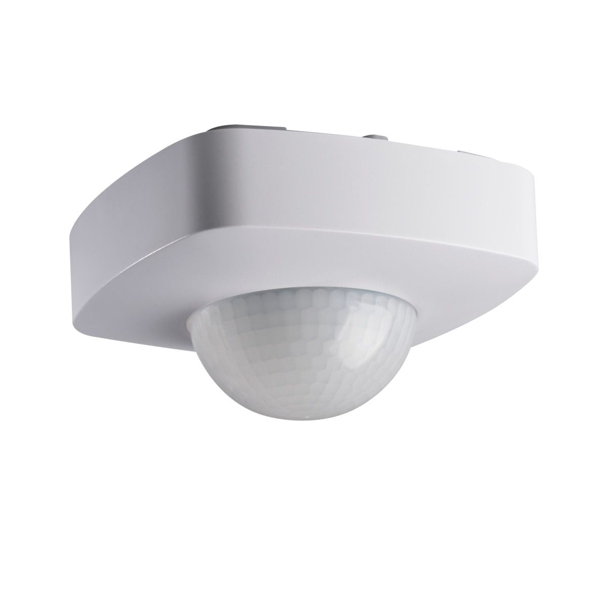 Détecteur de mouvement LED avec 3x capteur PIR, max 10m, blanc, 2000VA / IP20 / 230V