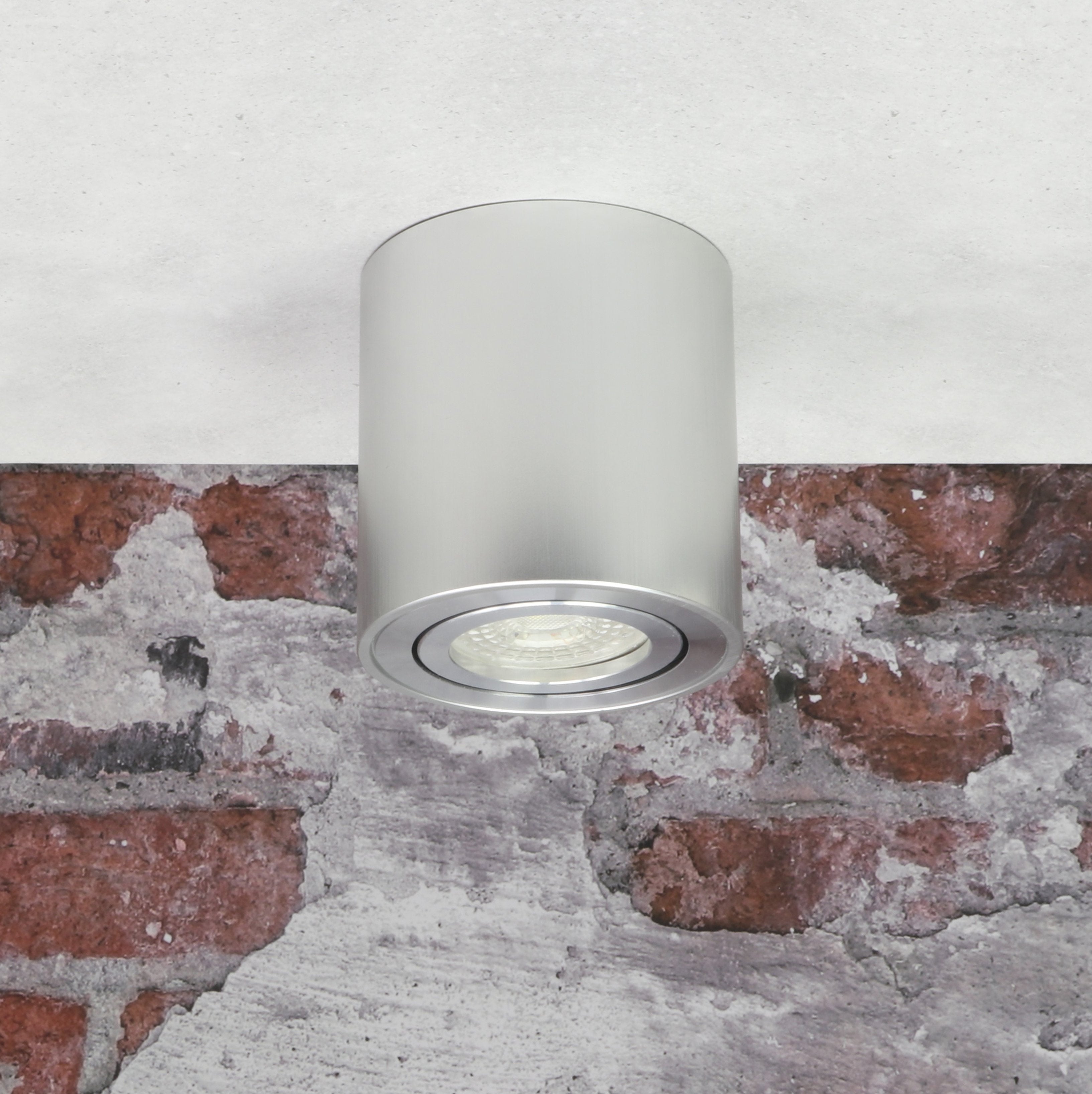 Ceiling light surface-mounted spotlight made of aluminum MILANO-R Round 84mm X Ø80mm IP20 GU10 230V