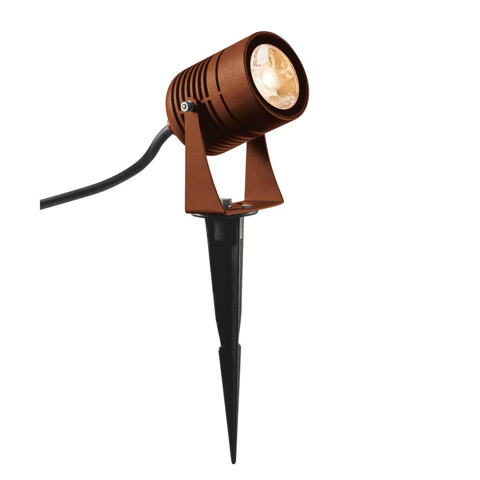 SLV LED SPIKE Gartenstrahler Rost 1002203