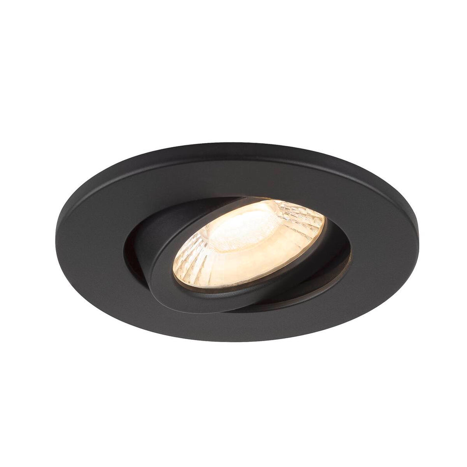SLV Set 12X Einbaustrahler Universal Downlight Move Phase Ip20 38° Und 1007091 Universal Downlight Cover Ip20 Schwarz R