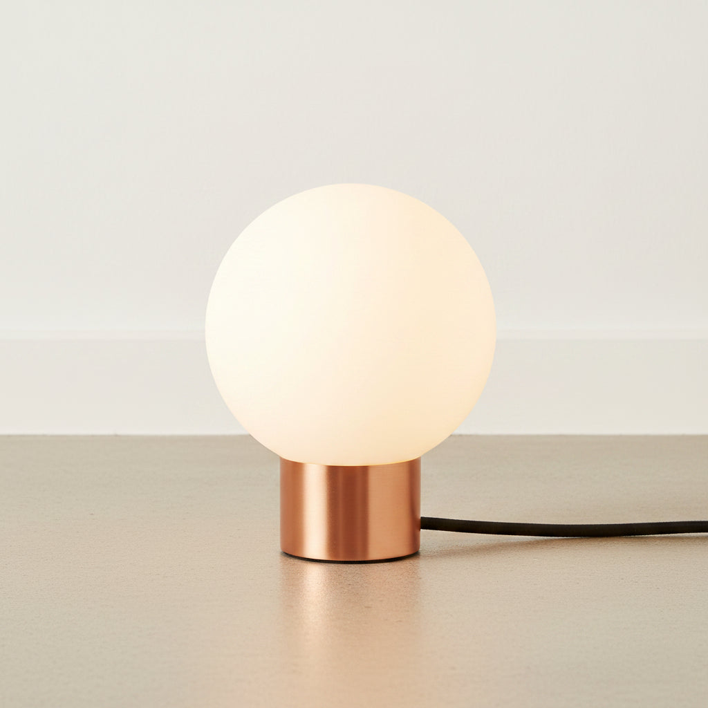 SLV TINY SUN Tischleuchte konventionell Kupfer – 3,6 W